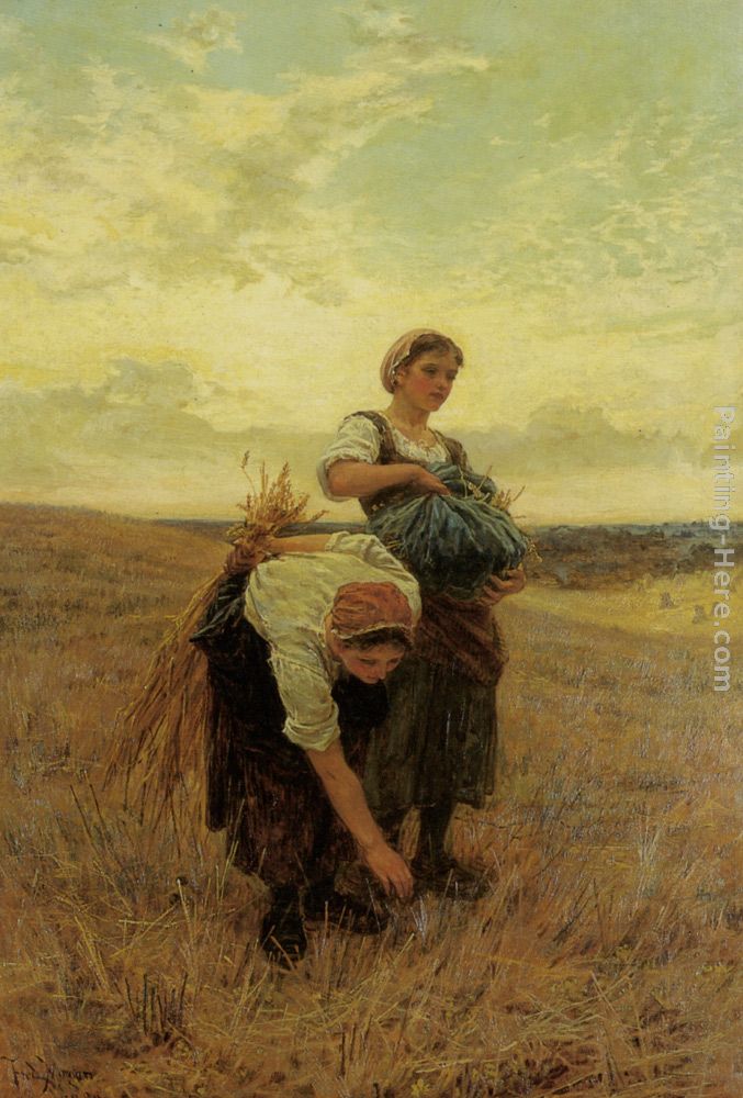 The Gleaners painting - Frederick Morgan The Gleaners art painting